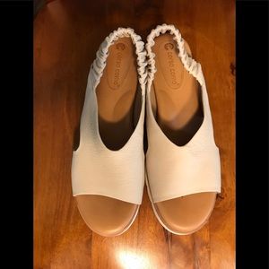 Corso Como wedge leather sandals